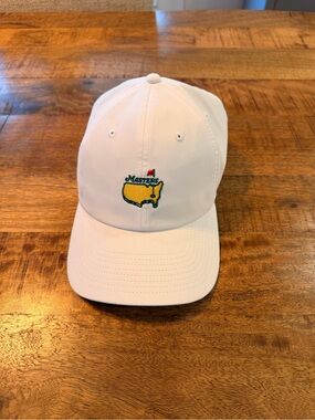 2026 New Masters White Tech Hat